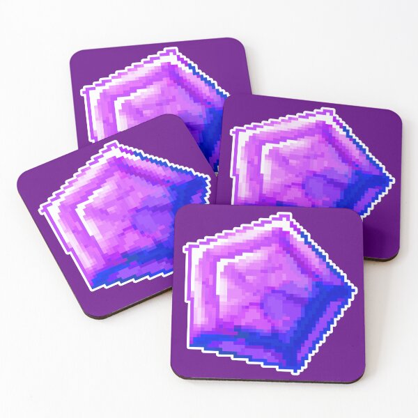 Item preview, Purple Pixel Art Gem designed and sold by Percy Everett.