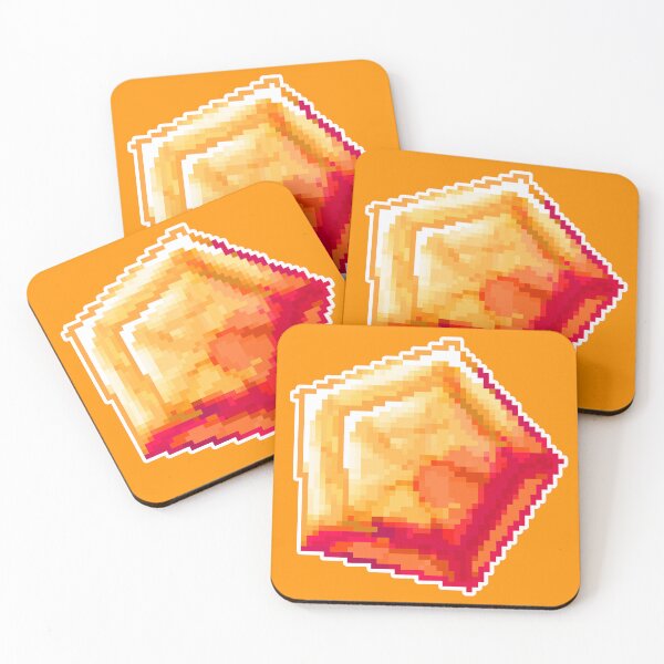 Item preview, Orange Pixel Art Gem designed and sold by Percy Everett.