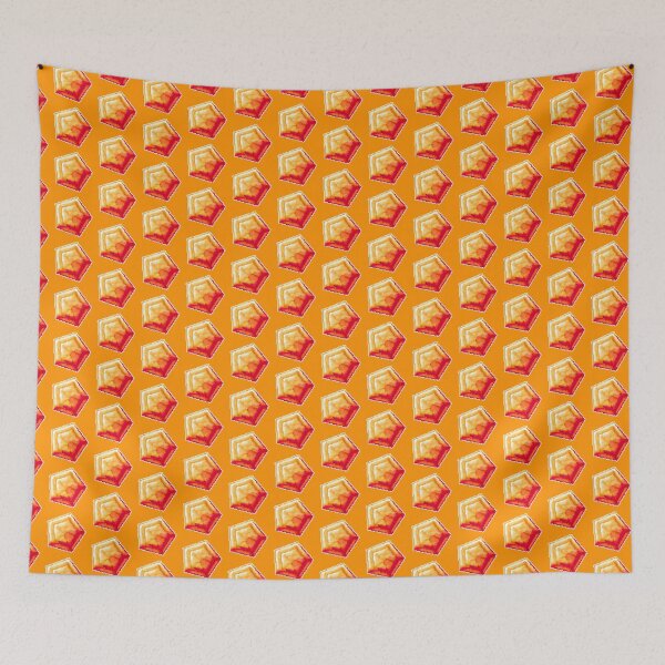 Item preview, Orange Pixel Art Gem designed and sold by Percy Everett.