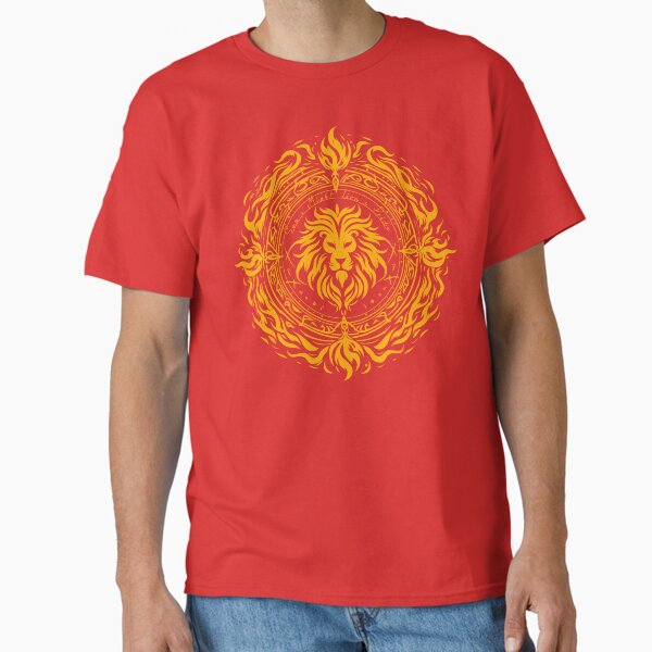 Item preview, Blazing Lion of Pride: Escanor’s Eternal Flame - Dark Gold (Orange) designed and sold by NotHamlet.