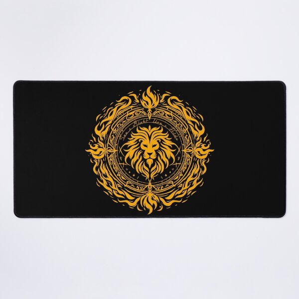 Item preview, Blazing Lion of Pride: Escanor’s Eternal Flame - Dark Gold (Orange) designed and sold by NotHamlet.