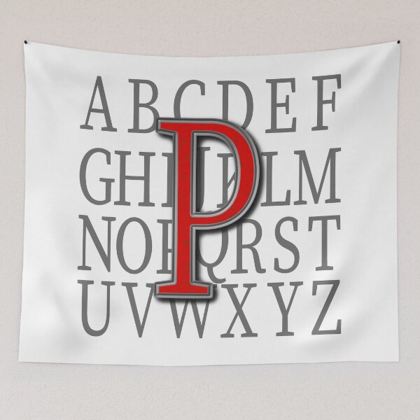 Item preview, Monogram P Design: stony designed and sold by leobrix.