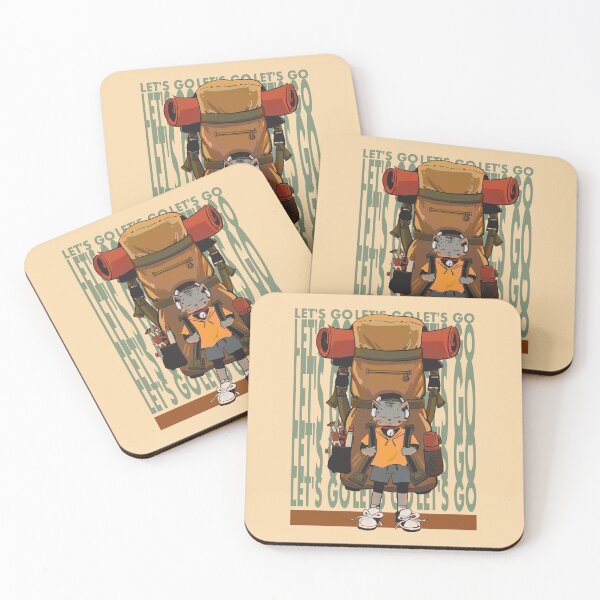 Item preview, Cute Cat with Backpack Let's Go designed and sold by PersontwoArt.
