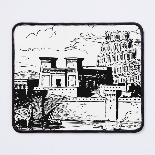 Item preview, Classic T-shirt with the drawing of the ancient Babylonian civilization  designed and sold by TialCorner.