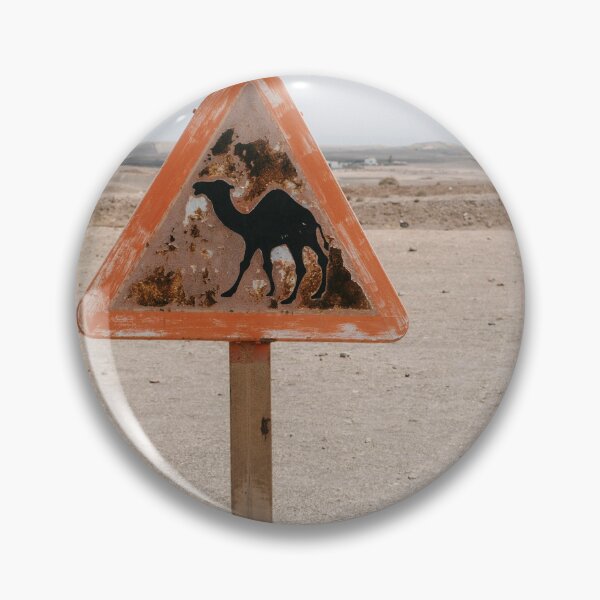 Item preview, Camel Crossing Warning Sign Caution Lanzarote - SmileMoreAgain designed and sold by SmileMoreAgain.