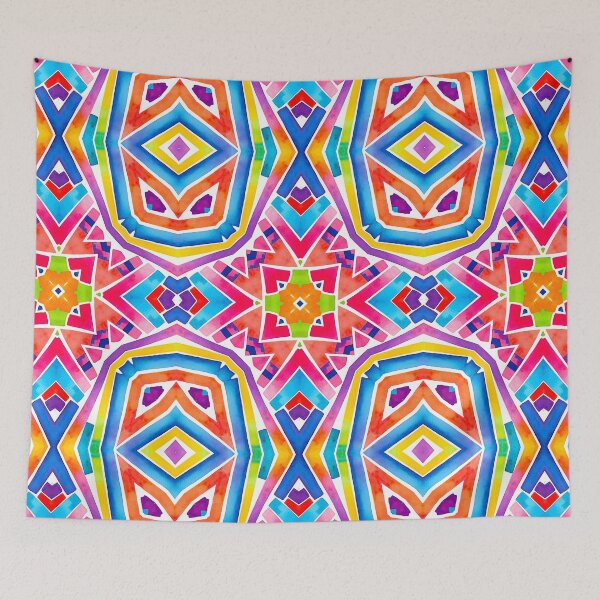 Item preview, Bright colorful abstract pattern designed and sold by ArtDi101.