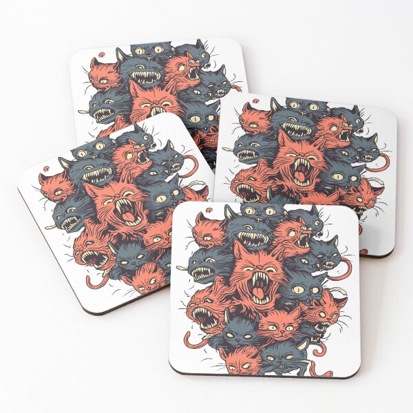 Item preview, Mutant Cat Heads designed and sold by shafranietz.