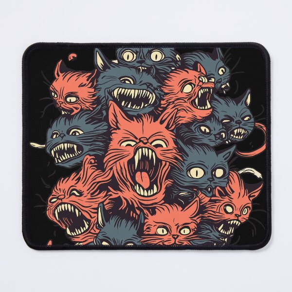 Item preview, Mutant Cat Heads designed and sold by shafranietz.
