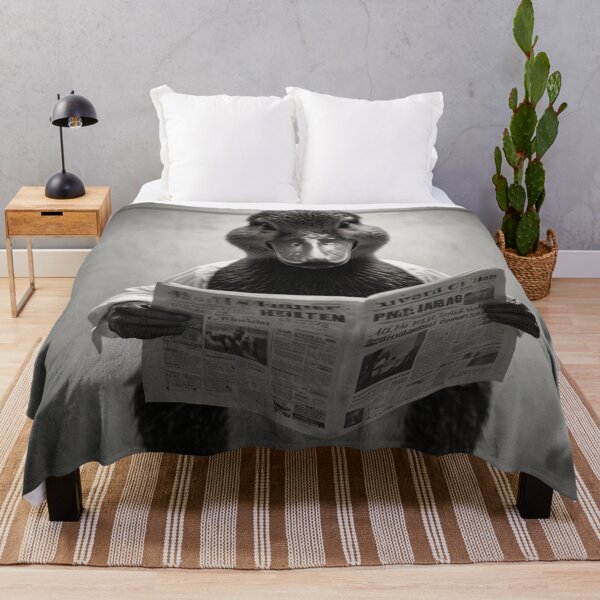 Item preview, Funny Duck Reading Newspaper Bathroom Art designed and sold by vk09.