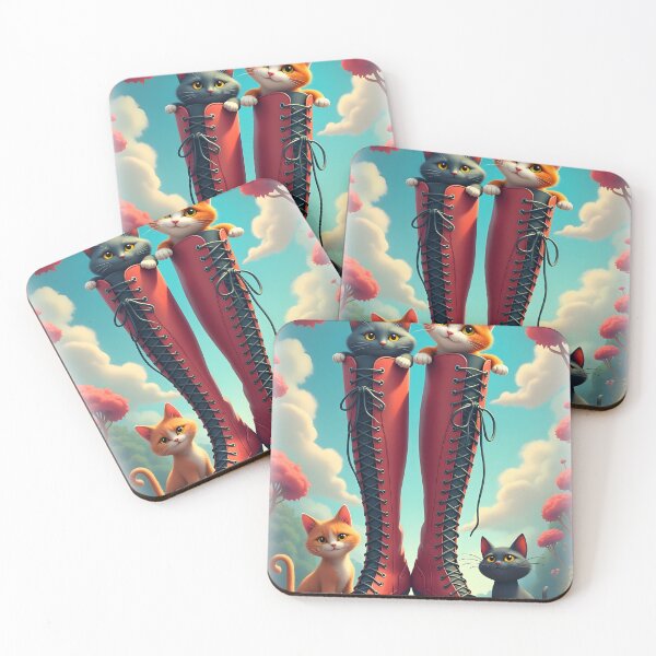 Item preview, Boots and cats designed and sold by Emilia-Design.