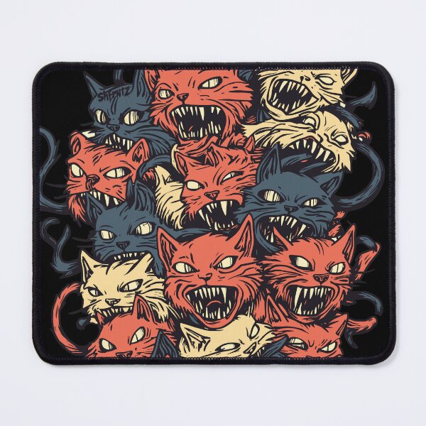 Item preview, Mutant Cat Heads designed and sold by shafranietz.