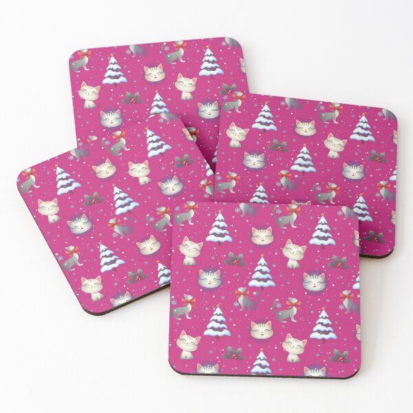 Item preview, Purple Christmas Trees Cat Pattern | Matching Family Winter Outfit designed and sold by PinkGoddessLove.