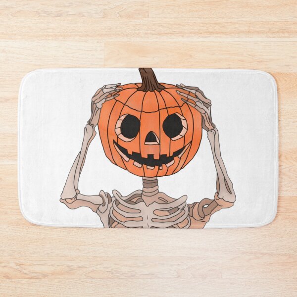 Item preview, Pumpkin head skeleton  designed and sold by Artistkhg.