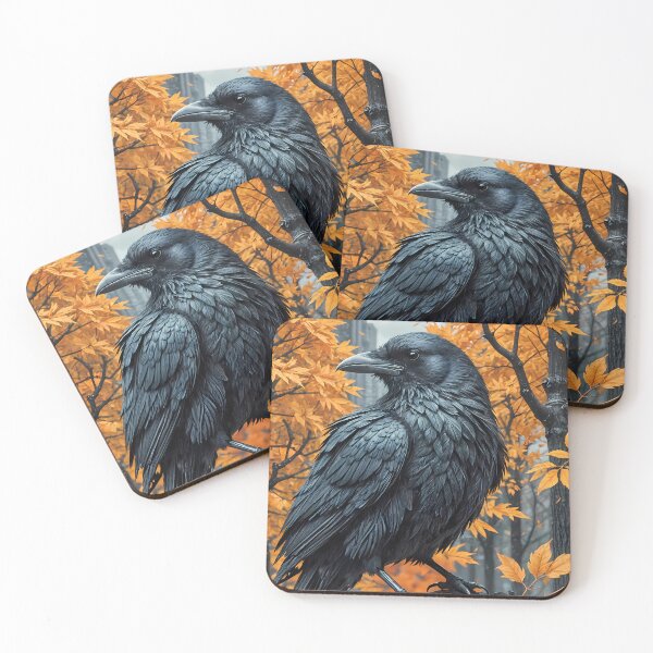 Item preview, Autumn Raven, Ai Generated Art  designed and sold by ACC .