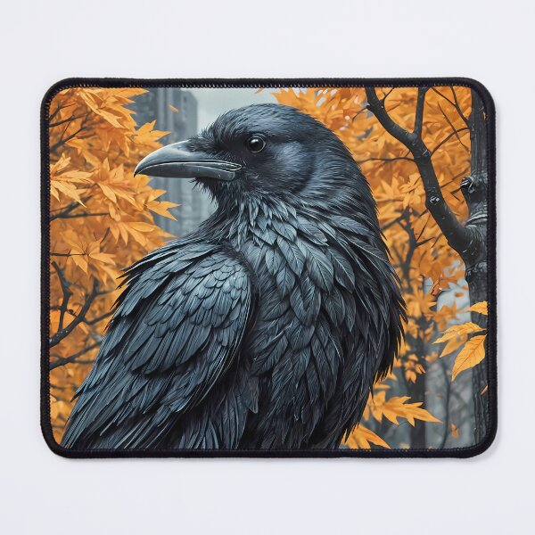 Item preview, Autumn Raven, Ai Generated Art designed and sold by ACC .