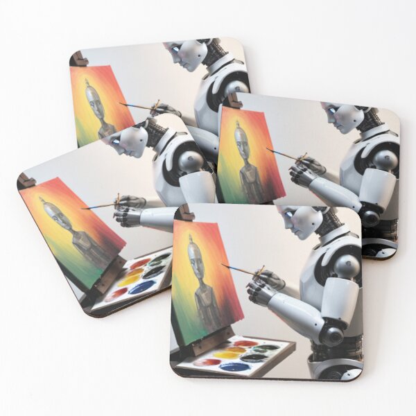 Item preview, Self portrait of a robot  designed and sold by Sidney Graf.