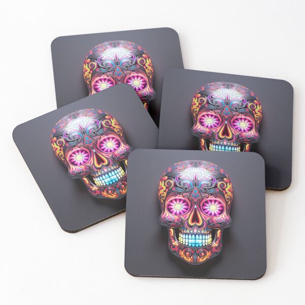 Item preview, Electric Sugar Skull 4 designed and sold by Jerry Meyer.