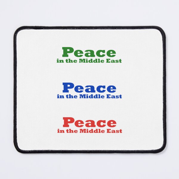 Item preview, Peace in the Middle East sticker pack red blue green designed and sold by Inspirationmotivation.