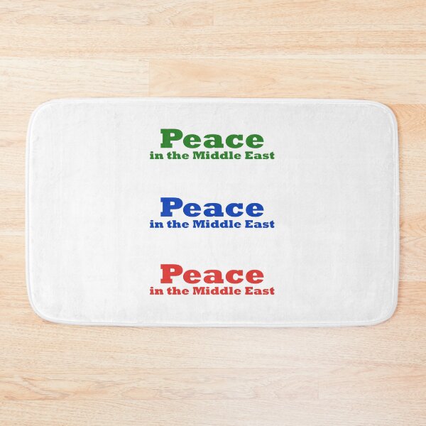 Item preview, Peace in the Middle East sticker pack red blue green designed and sold by Inspirationmotivation.