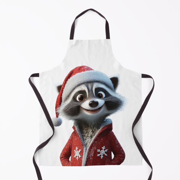 Item preview, Lindo mapache navideño designed and sold by NicolasGlowArt.