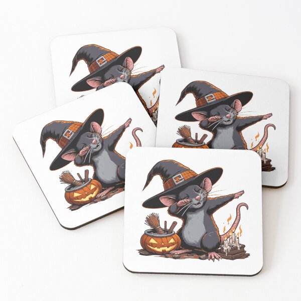 Item preview, Witchy Rat | Quirky Spooky Art for Halloween Lovers designed and sold by Tw1nsAIArt.