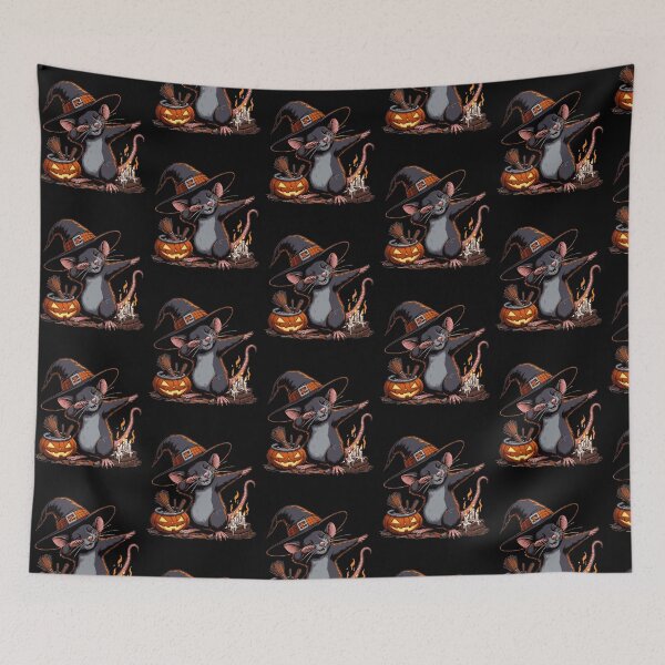 Item preview, Witchy Rat | Quirky Spooky Art for Halloween Lovers designed and sold by Tw1nsAIArt.