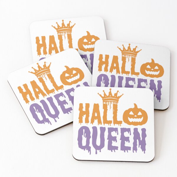 Item preview, Hallo Queen - Halloween Crown and Pumpkin Design designed and sold by LuxurySarahh.