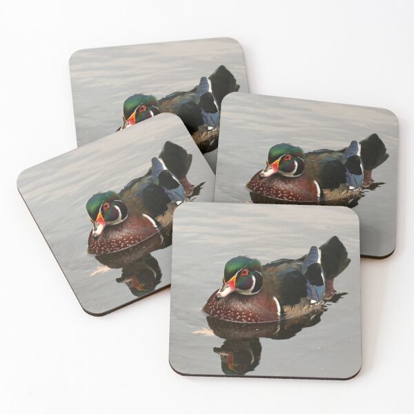 Item preview, Wood duck in fall designed and sold by locustgirl.