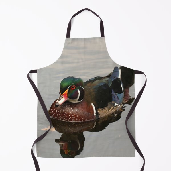 Item preview, Wood duck in fall designed and sold by locustgirl.