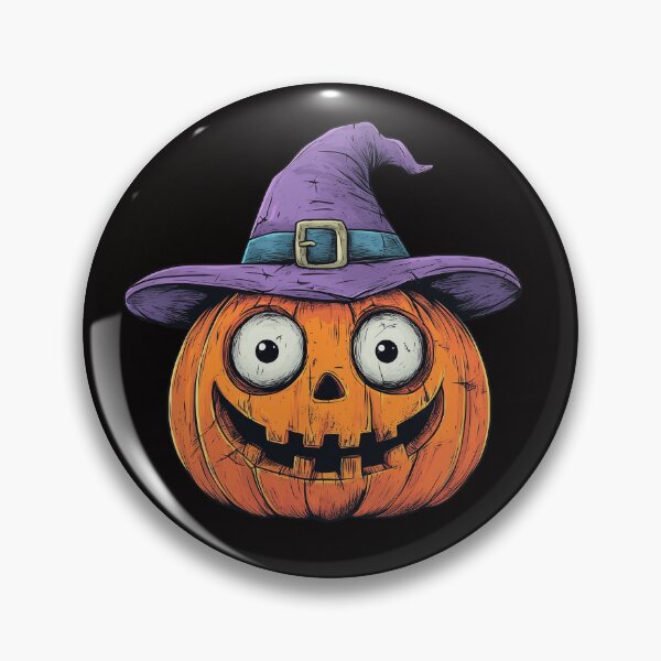 Item preview, Jack-o-lantern with a witch hat designed and sold by TojoStudios.