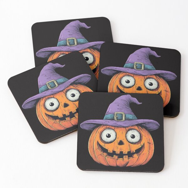 Item preview, Jack-o-lantern with a witch hat designed and sold by TojoStudios.