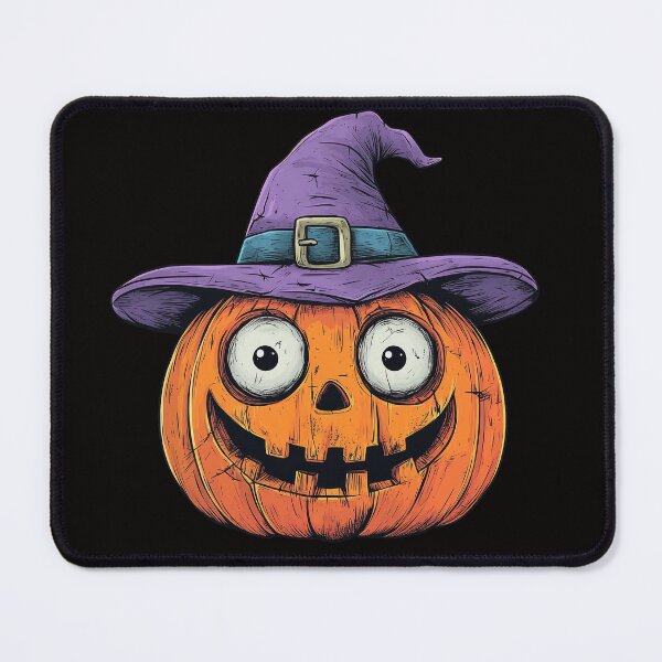 Item preview, Jack-o-lantern with a witch hat designed and sold by TojoStudios.