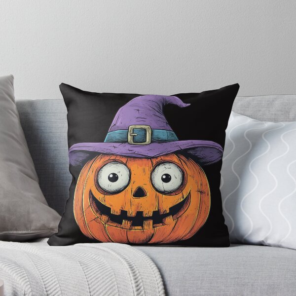 Item preview, Jack-o-lantern with a witch hat designed and sold by TojoStudios.
