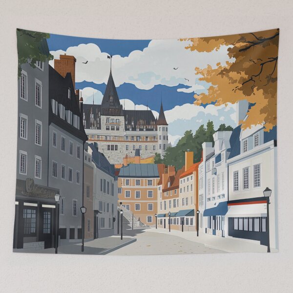 Item preview, Old Quebec | Anime style designed and sold by ComicsFactory.