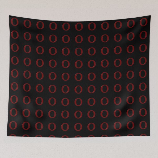 Item preview, The Letter O Dimensional Red designed and sold by Art in My Loft.