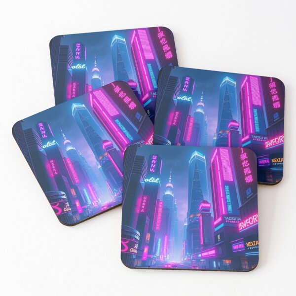 Item preview, Neon City designed and sold by TrendyGalaxy.