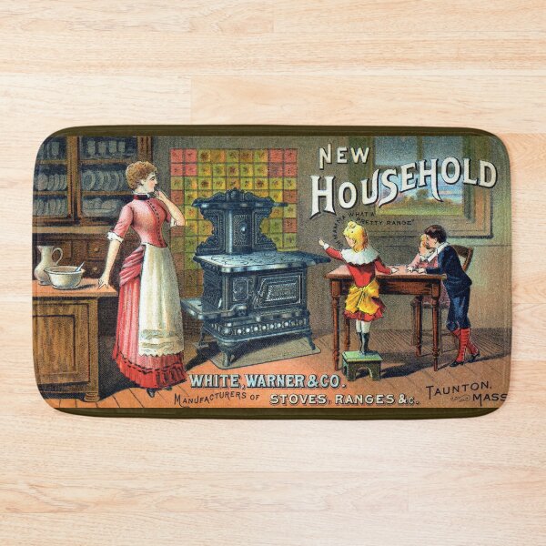 Item preview, 19th C. White Warner Woodstoves designed and sold by historicimage.