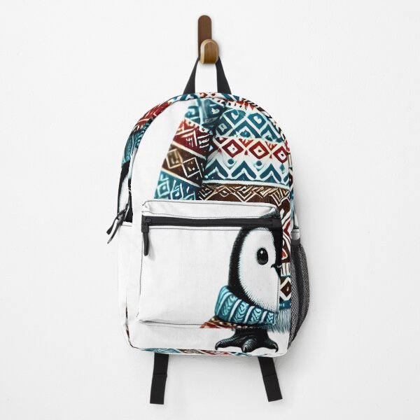 Item preview, Cozy Penguin in a Festive Sweater. designed and sold by Linework Studio.