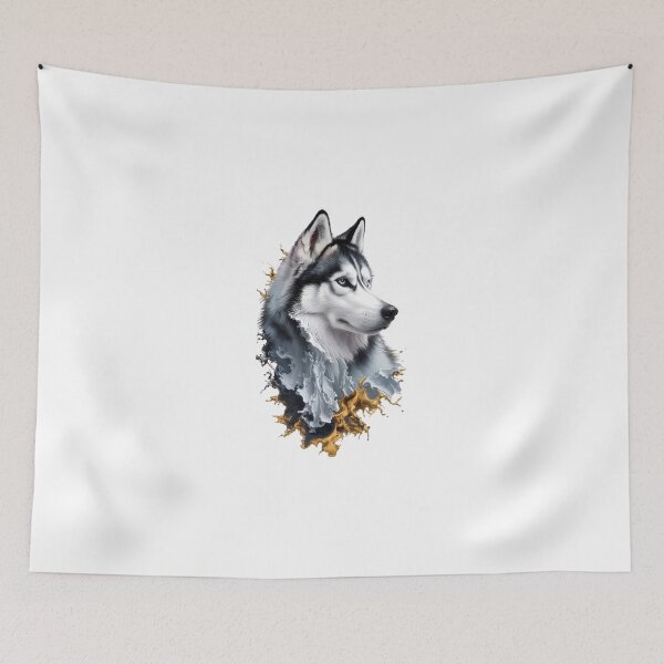 Item preview, Siberian Husky Enigmatic Majesty designed and sold by CraftMiller.
