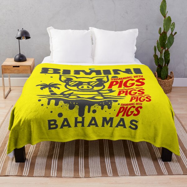 Item preview, Bahamas Souvenir Gift : Bimini Bahamas Swimming Pigs designed and sold by shoptshirtswag.