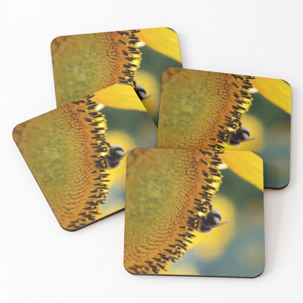 Item preview, Bee on a sunflower designed and sold by Smiley-things.