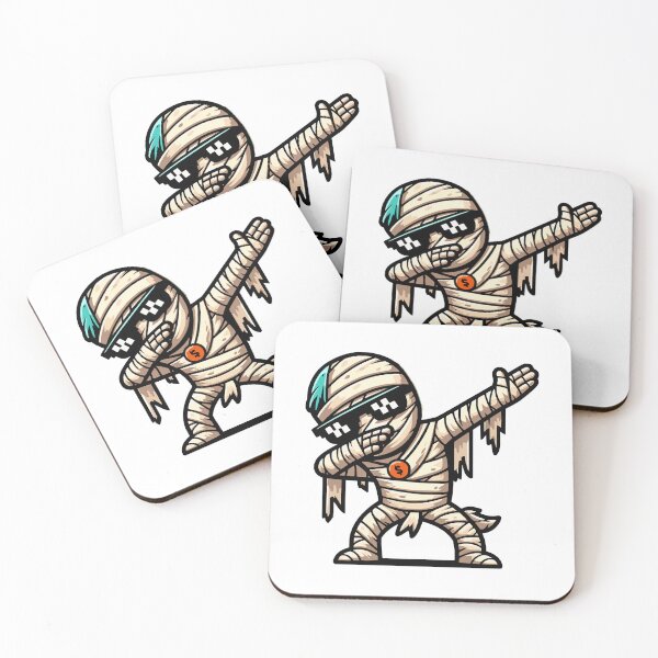 Item preview, Dabbing Mummy | Fun & Spooky Halloween Design designed and sold by Tw1nsAIArt.