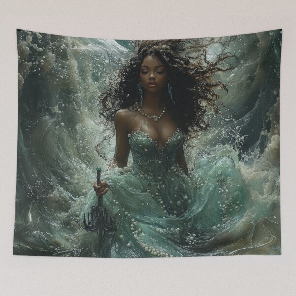 Item preview, Oceanic Goddess Rising designed and sold by regalaibylondon.
