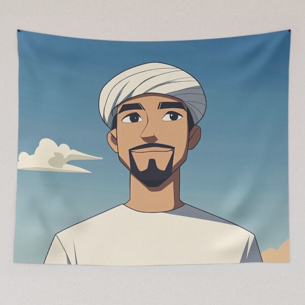 Item preview, Omani man | Anime style designed and sold by ComicsFactory.