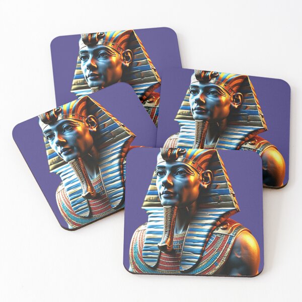 Item preview, Tutankhamun, the ancient Egyptian pharaonic king with the famous golden mask 35 designed and sold by AnadAA.