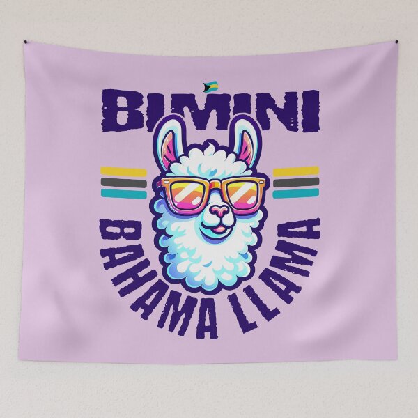 Item preview, Bahamas Souvenir Gift : Bimini Bahamas Bahama Llama designed and sold by shoptshirtswag.