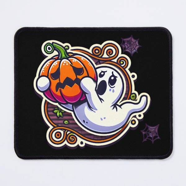 Item preview, Spooky Ghost and Pumpkin Fun. designed and sold by Linework Studio.