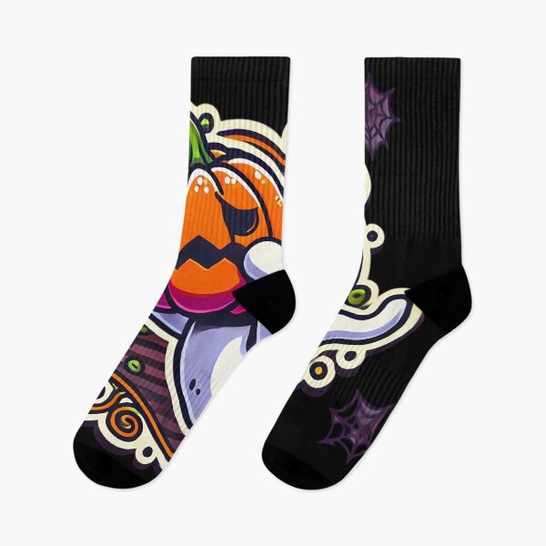 Item preview, Spooky Ghost and Pumpkin Fun. designed and sold by Linework Studio.