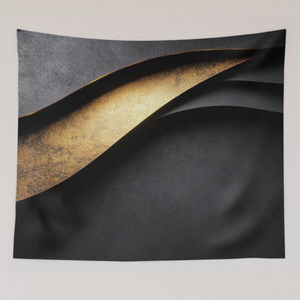 Item preview, Elegant Black and Gold Abstract designed and sold by lematworks.