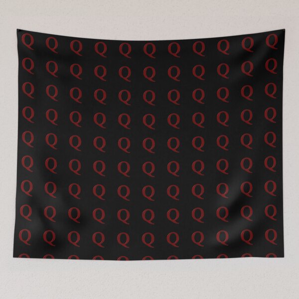 Item preview, The Letter Q Dimensional Red designed and sold by Art in My Loft.